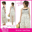 【ポイント5倍】ステューシー STUSSY ウーマンズ Splatter Long ドレス(stussy dress マキシワンピ ワンピース ガールズ レディース ウィメンズ ladies レデイース レディス Ladys WOMENS 女性用 211022 スチューシー) ice filed icefield