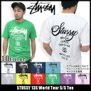 ƥ塼 STUSSY 13S World Tour T Ⱦµ(stussy tee ƥ T-SHIRTS ȥåץ   1902987 Stussy stussy 塼 ȥ) ice filed icefield