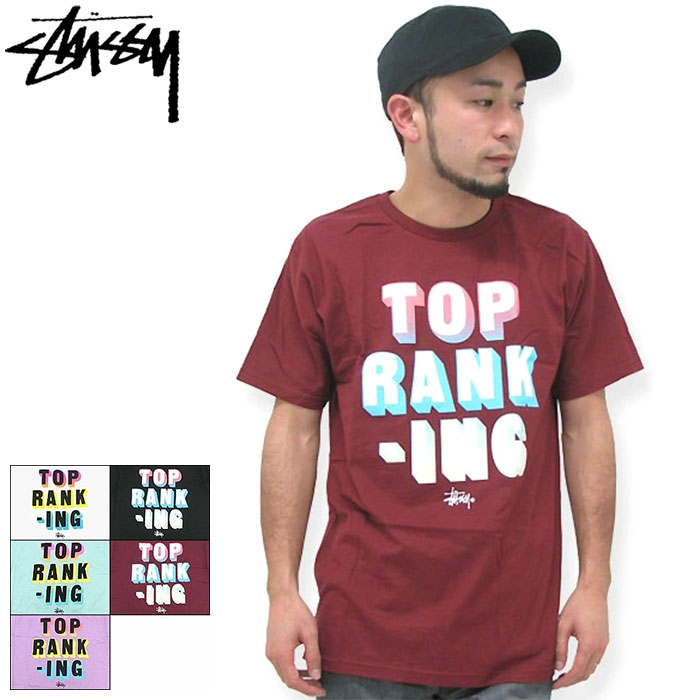 【デッドストック】ステューシー STUSSY Top Ranking Tシャツ 半袖(<strong>stussy</strong> tシャツ tee ティーシャツ T-SHIRTS トップス メンズ 1903262 Stussy <strong>stussy</strong> ステューシー tシャツ ストゥーシー スチューシー)[M便 1/1]