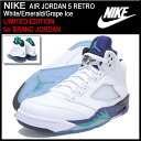 ナイキ NIKE スニーカー エア ジョーダン 5 レトロ White/Emerald/Grape Ice メンズ(男性用) (nike AIR JORDAN 5 RETRO BRAND JORDAN Sneaker sneaker SNEAKER MENS・靴 シューズ SHOES スニーカ 136027-108) ice filed icefieldNIKE AIR JORDAN 5 RETRO White/Emerald/Grape Ice BRAND JORDAN