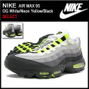 ナイキ NIKE スニーカー エア マックス 95 OG White/Neon Yellow/Black 限定 メンズ(男性用) (nike AIR MAX 95 OG SELECT Sneaker sneaker SNEAKER MENS・靴 シューズ SHOES スニーカ 554970-174) ice filed icefieldNIKE AIR MAX 95 OG White/Neon Yellow/Black SELECT