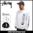ステューシー STUSSY トレーナー メンズ Birth Of Venus(stussy sweat スウェット スエット トレナー トレイナー トップス メンズ・男性用 1913988 ストゥーシー スチューシー) ice filed icefield
