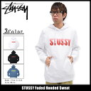 ステューシー STUSSY プルオーバー パーカー メンズ Faded(stussy hooded sweat フード フーディ トップス Pull Over Hoody Parker メンズ・男性用 1923956 ストゥーシー スチューシー) ice filed icefield