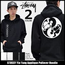 ステューシー STUSSY プルオーバー パーカー メンズ Yin Yang Applique(stussy Pullover Hoodie フード フーディ メンズ トップス Pull Over Hoody Parker メンズ 男性用 118234 ストゥーシー スチューシー) ice filed icefield