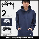ステューシー STUSSY プルオーバー パーカー メンズ Heavy Jersey(stussy Pullover Hoodie フード フーディ メンズ トップス Pull Over Hoody Parker メンズ 男性用 114972 ストゥーシー スチューシー) ice filed icefield