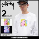 ステューシー STUSSY トレーナー メンズ Cali Girl(stussy sweat スウェット スエット トレナー トレイナー トップス メンズ・男性用 1914054 ストゥーシー スチューシー) ice filed icefield