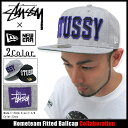 【ポイント5倍】ステューシー STUSSY×NEW ERA キャップ Hometeam Fitted キャップ コラボ(stussy cap 帽子 ニューエラ Wネーム メンズ・男性用 bousi 131358 Stussy stussy ストゥーシー スチューシー) ice filed icefield