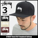 ステューシー STUSSY キャップ 帽子 Stock FA17 Snapback Cap(スナップバック メンズ・男性用 131745 ストゥーシー スチューシー) ice filed icefield