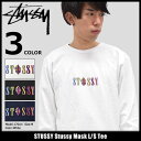 ステューシー STUSSY Tシャツ 長袖 メンズ Stussy Mask(stussy tee ティーシャツ T-SHIRTS カットソー トップス ロング ロンティー ロンt メンズ・男性用 1994044 ストゥーシー スチューシー) ice filed icefield