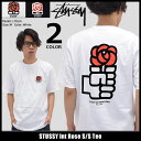 ステューシー STUSSY Tシャツ 半袖 メンズ Int Rose(stussy tee ティーシャツ T-SHIRTS カットソー トップス メンズ・男性用 1904017 ストゥーシー スチューシー) ice filed icefield