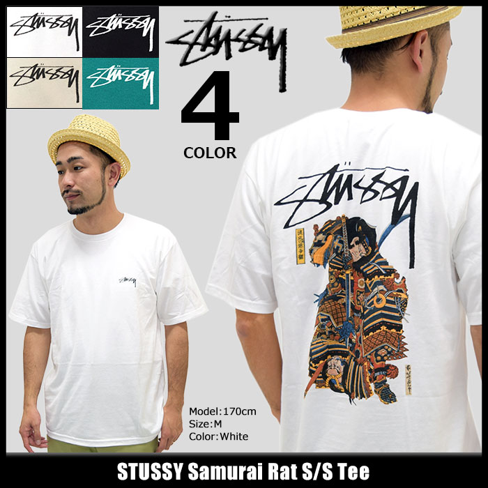 【6/26入荷予定】ステューシー STUSSY Tシャツ 半袖 メンズ Samurai Rat(stussy tee ティーシャツ T-SHIRTS カットソー...