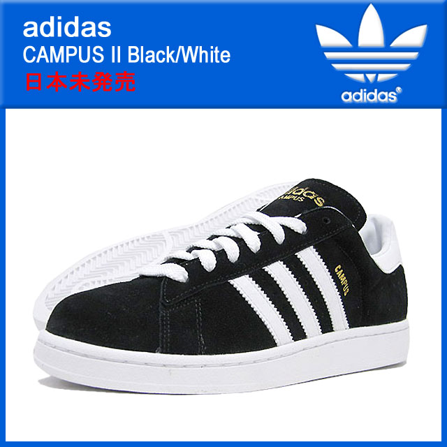 アディダス adidas キャンパス 2 Black/White 日本未発売 メンズ(男性用) (adidas CAMPUS 2 Black/White 日本未発売 034894)【RCPmara1207】