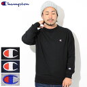 チャンピオン Champion トレーナー メンズ C3-LS050 クルー スウェット(Champion C3-LS050 Crew Sweat 日本企画 無地 ワンポイント Cロゴ Cマーク スウェットシャツ スエット トレナー トレイナー トップス メンズ 男性用)