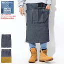 コロンビア Columbia エプロン ドクターデニム 本澤...