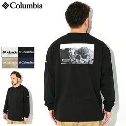 【ポイント10倍】<strong>コロンビア</strong> Columbia ロンT Tシャツ 長袖 メンズ ミラーズ クレスト グラフィック ( Millers Crest Graphic L/S Tee ビッグシルエット オーバーサイズ ティーシャツ T-SHIRTS ロング ロンティー 長袖Tシャツ トップス アウトドア メンズ 男性用 PM0690 )