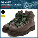 【送料無料】ダナー Danner マウンテンライト 2 ブーツ ダークブラウンレザー MADE IN USA ゴアテックス メンズ(男性 紳士用)(Danner DANNER 30800X Mountain Light 2 DK.Brown GORE-TEX ダナー アウトドア ブーツ)