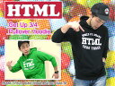 html(エイチ・ティー・エム・エル) Get Up 3/4 Pullover Hoodie