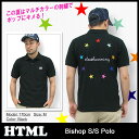 エイチ・ティー・エム・エル html ビショップ ポロ 半袖(HTML Bishop S/S Polo)ice filed icefieldhtml Bishop S/S Polo