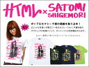 html(エイチ・ティー・エム・エル)×Satomi Shigemori Scribble S/S Tee Collaboration