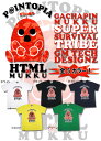 エイチ・ティー・エム・エル html×ムック サバイバル トライブ Tシャツ 半袖 コラボ(HTML×Mukku Survival Tribe S/S Tee Collaboration)html×Mukku Survival Tribe S/S Tee Collaboration