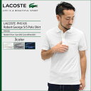 ラコステ LACOSTE ポロシャツ 半袖 メンズ PH5105 ロベール ジョルジュ(lacoste PH5105 Robert George S/S Polo Shirt ピケ 鹿の子 ポロ・シャツ トップス)