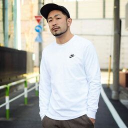 <strong>ナイキ</strong> NIKE ロンT Tシャツ 長袖 メンズ クラブ ( nike Club L/S Tee ティーシャツ T-SHIRTS ロング ロンティー 長袖Tシャツ カットソー トップス メンズ 男性用 AR5194 ) ice field icefield