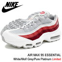 ナイキ NIKE スニーカー メンズ 男性用 エア マックス 95 エッセンシャル White/Wolf Grey/Pure Platinum 限定(nike AIR MAX 95 ESSENTIAL Limited ホワイト 白 SNEAKER MENS・靴 シューズ SHOES 749766-103) ice filed icefield