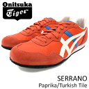 オニツカタイガー Onitsuka Tiger スニーカー メンズ 男性用 セラーノ Paprika/Turkish Tile(Onitsuka Tiger SERRANO レッド 赤 SNEAKER MENS・靴 シューズ SHOES D109L-2246 TH109L-2246) ice filed icefield