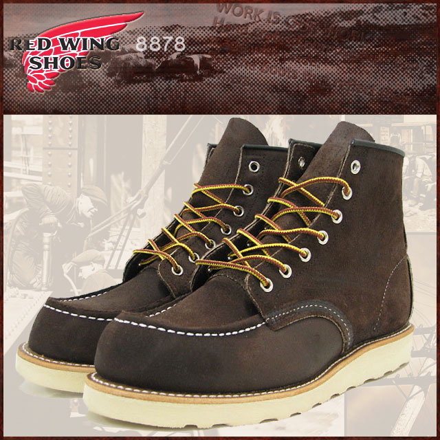 【送料無料】レッドウィング RED WING 8878 6インチ モカシントゥ ブーツ ジャワレザー MADE IN USA アイリッシュセッター メンズ(男性 紳士用)(redwing red wing REDWING 8878 Java 6-INCH BOOTS boots レッドウイング レッド・ウィング ワークブーツ 靴)