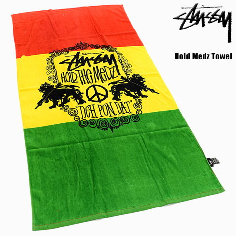 ステューシー STUSSY タオル メンズ Hold Medz(stussy towel バスタオル ビーチタオル メンズ・男性用 138626 USAモデル 正規 品 ストゥーシー スチューシー 小物)