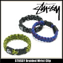 ステューシー STUSSY Braided Wrist クリップ(stussy clip bracelet ブレスレット メンズ 男性用 0380181)STUSSY Braided Wrist Clip