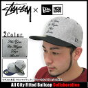 ステューシー STUSSY×NEW ERA キャップ All City Fitted キャップ コラボ(stussy cap 帽子 ニューエラ Wネーム メンズ 男性用 bousi 131181) ice filed icefieldSTUSSY×NEW ERA All City Fitted Ballcap コラボ