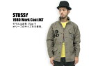 ステューシー STUSSY 1980 Work Coat ジャケット(stussy jkt ジャケット メンズ男性用 015950)STUSSY 1980 Work Coat JKT