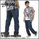 ステューシー STUSSY 11F Classic Indigo デニムパンツ(stussy denim pant ジーパン メンズ男性用 016646)STUSSY 11F Classic Indigo Jean