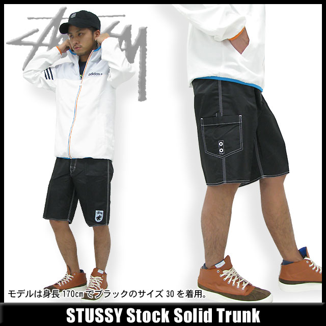 ステューシー STUSSY Stock Solid トランク(stussy trunk ショートパンツ ハーフパンツ メンズ 男性用 013212)【RCPmara1207】