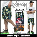 ƥ塼 STUSSY Bright Floral ȥ(stussy trunk 硼ȥѥ ϡեѥ  ० ѥ 硼 ܥȥॹ   113025) ice filed icefield