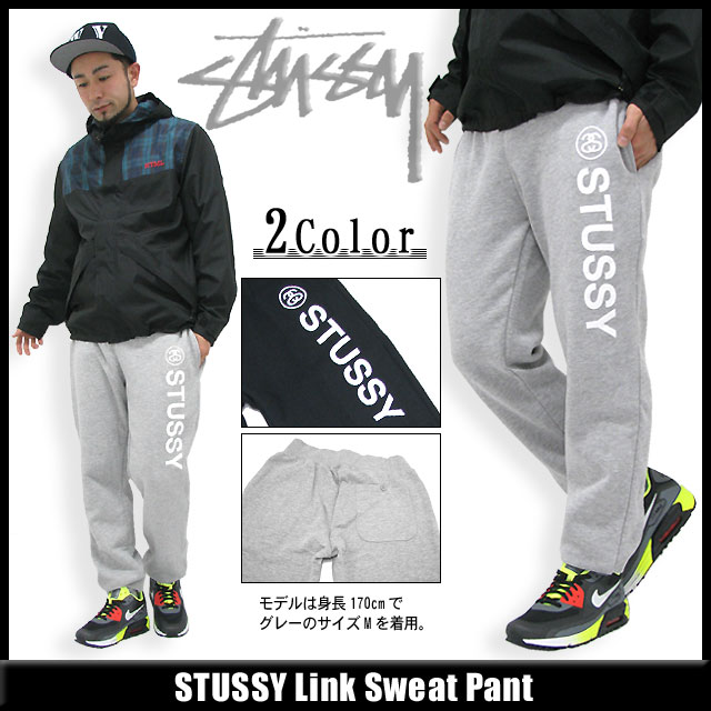 ステューシー STUSSY Link Sweat パンツ(stussy Stussy pant スウェットパンツ スエットパンツ メンズ・男性用 ボトムス 195005 Stussy stussy ストゥーシー スチューシー) ice filed icefieldSTUSSY Link Sweat Pant