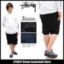ステューシー STUSSY ハーフパンツ メンズ Velour Basketball(stussy short pant ショーツ ショートパンツ ハーパン ボトムス メンズ・男性用 112179 ストゥーシー スチューシー) ice filed icefield