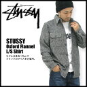 ステューシー STUSSY Oxford Flannel シャツ 長袖(stussy shirt シャツ メンズ 男性用 011767)STUSSY Oxford Flannel L/S Shirt