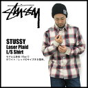 ステューシー STUSSY Laser Plaid シャツ 長袖(stussy shirt シャツ メンズ 男性用 011743)STUSSY Laser Plaid L/S Shirt