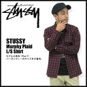 ステューシー STUSSY Murphy Plaid シャツ 長袖(stussy shirt シャツ メンズ 男性用 011737)STUSSY Murphy Plaid L/S Shirt