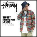 ステューシー STUSSY Beaming Plaid シャツ 長袖(stussy shirt シャツ メンズ 男性用 011741)STUSSY Beaming Plaid L/S Shirt