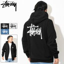 【10/25入荷予定】ステューシー STUSSY パーカー ジップアップ メンズ Basic Stussy(stussy full zip hooded swe...