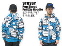 STUSSY(ステューシー) Pop Shout Full Zip Hoodie