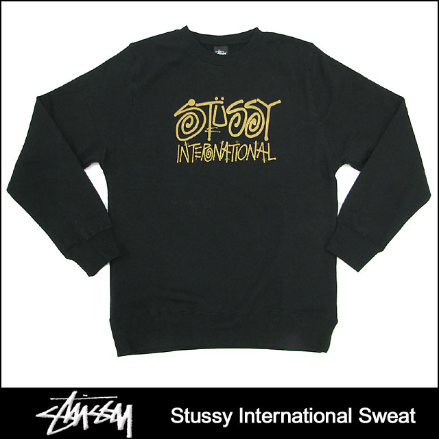 ステューシー STUSSY Stussy International スウェット(stussy sweat トレーナー メンズ 男性用 1912594)【マラソン201207_ファッション】【RCPmara1207】【50%OFF】STUSSY Stussy International Sweat