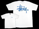 ステューシー STUSSY 11SU Basic Logo Tシャツ 半袖(stussy tee ティーシャツ メンズ 男性用 1902489)STUSSY 11SU Basic Logo S/S Tee