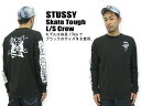 ステューシー STUSSY Skate Tough カットソー 長袖(stussy crew カットソー メンズ 男性用 0141257)STUSSY Skate Tough L/S Crew