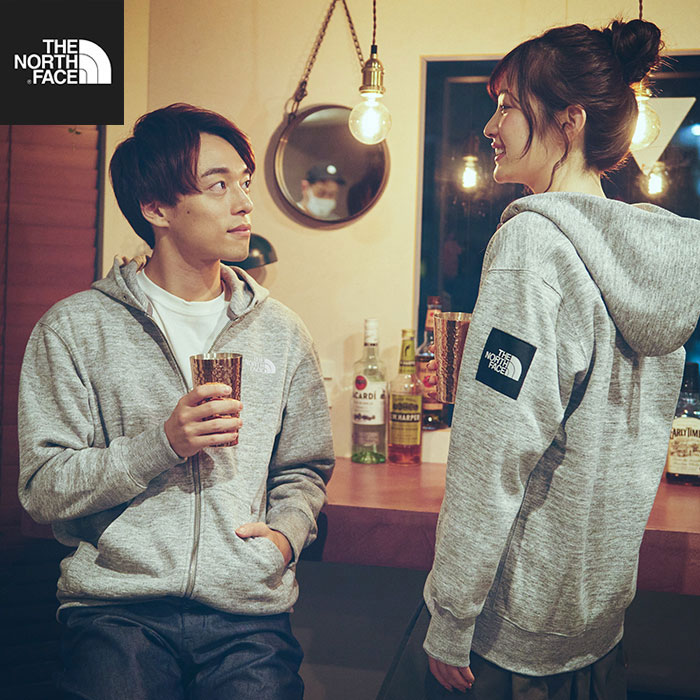 ザ ノースフェイス THE NORTH FACE パーカー ジップアップ メンズ スクエア ロゴ ジップ フーディ ( the north face Square Logo Zip Hoodie 2022秋冬 ジップパーカー フード スウェット トップス NT62232 ザ・ノース・フェイス THE・NORTHFACE ノースフェース 国内正規 )