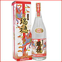 瑞穂酒造　瑞穂金粉・金箔入り古酒25度 1800ml 祝い酒軽快でマイルドな飲み口が特長。結納・結婚・生年祝い・建築儀礼・開店開業祝い・各種お祝い。