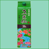 久米仙酒造の久米仙 30度 紙パック1800ml 【0603superP10】